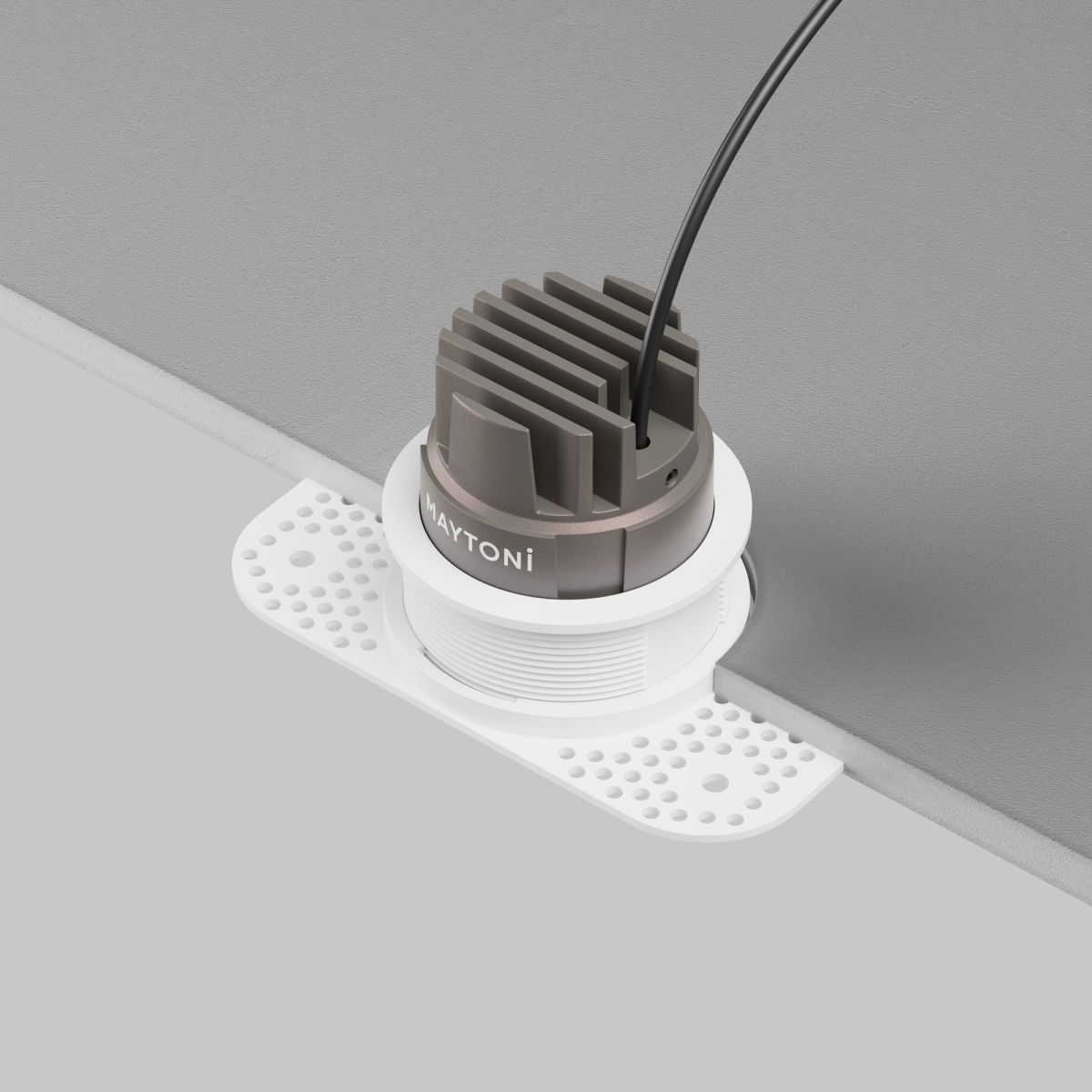 Встраиваемый светильник Maytoni Technical Dip T DL128-10W3K-TRS-B