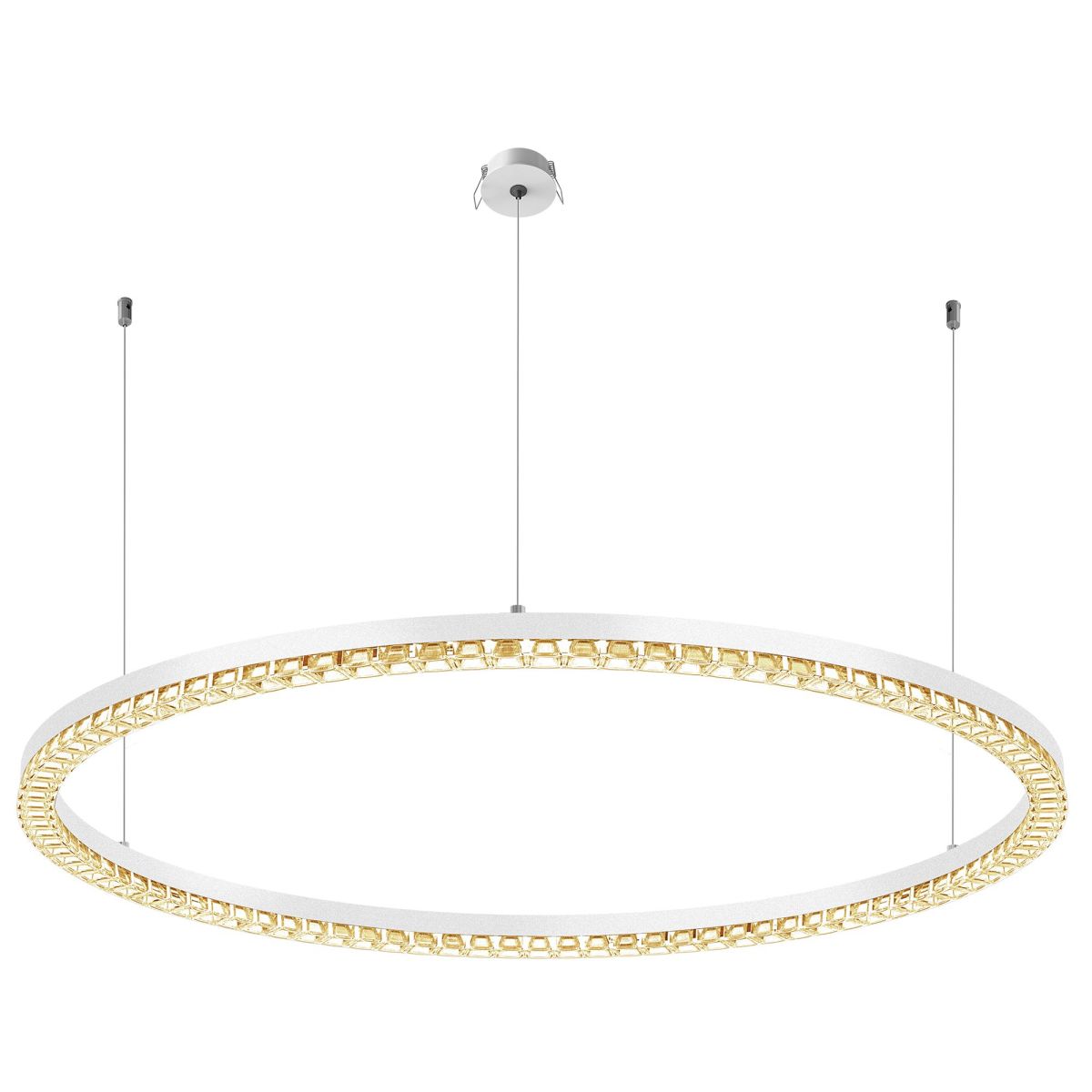 Подвесная люстра Arlight SP-DIAMOND-R1050-60W Day4000 (WH, 45 deg, 230V, TRIAC) 054498
