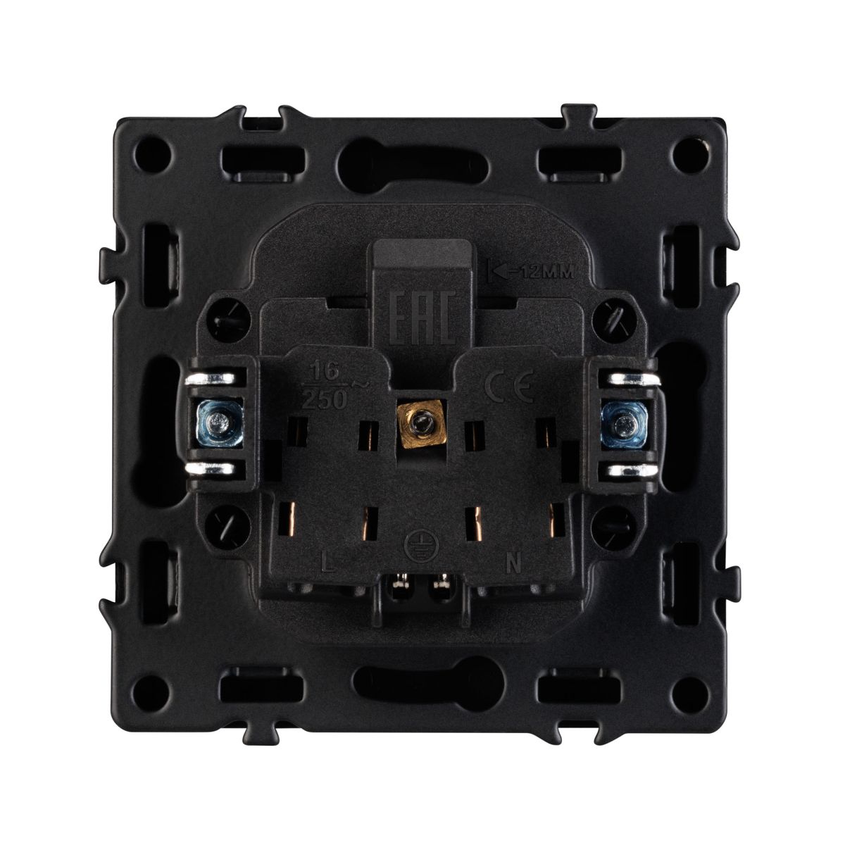 Розетка зк со шторками софт-тач серый базальт Arlight SCT-MEU-SFPL-GR (250V, 16A) 054279(1)