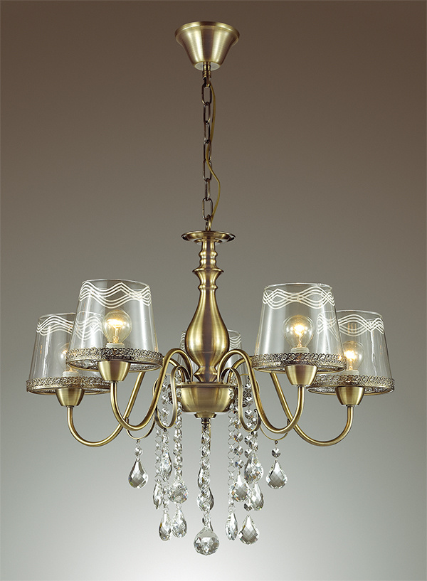 Подвесная люстра классическая Odeon Light Sebastina 3467/5
