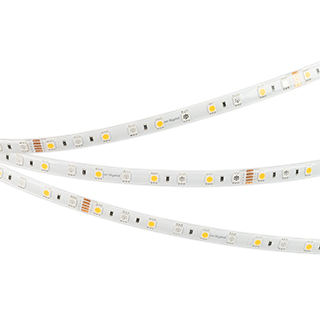 Светодиодная лента Arlight RTW-SE-B60-10mm 24V RGBW-Warm (14.4 W/m, IP65, 5m) (Открытый) 034185(1)