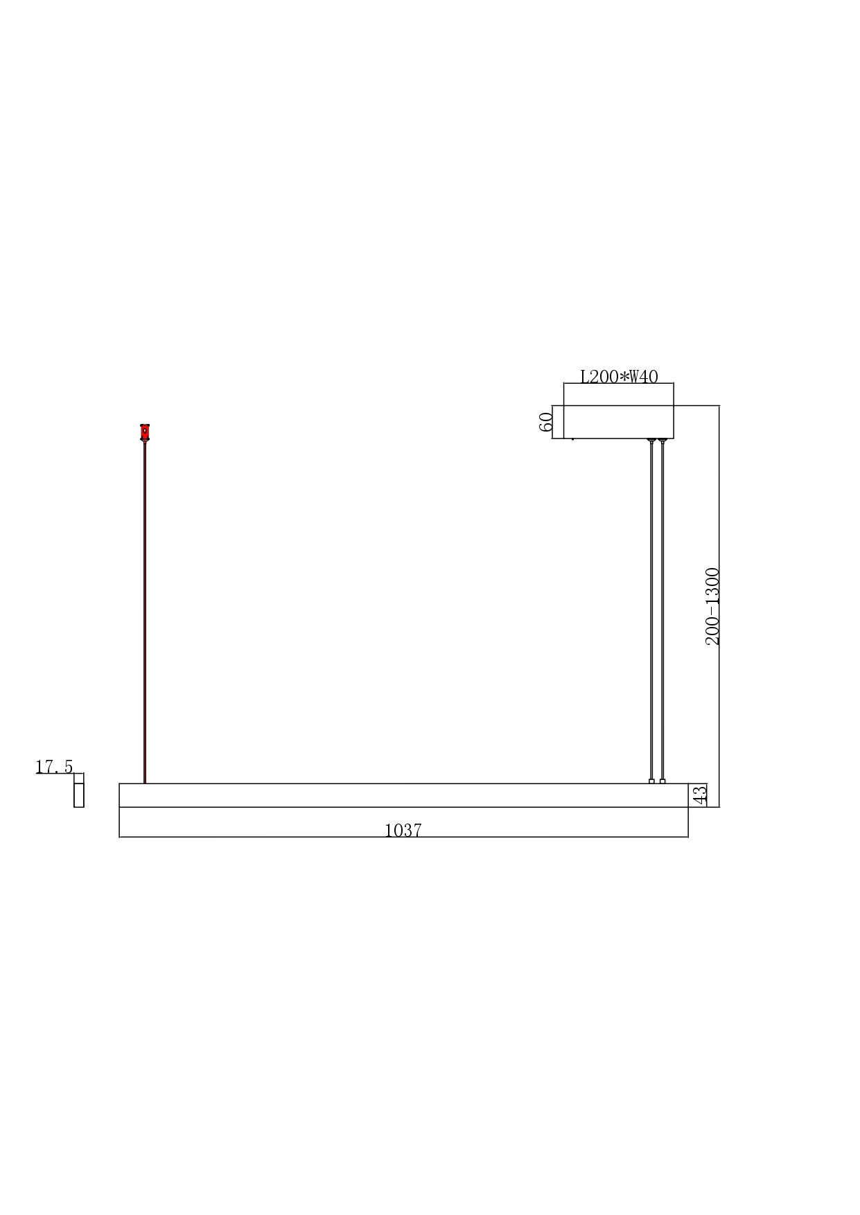 Подвесной светильник Arte Lamp Lao A2189SP-1BK в Москве