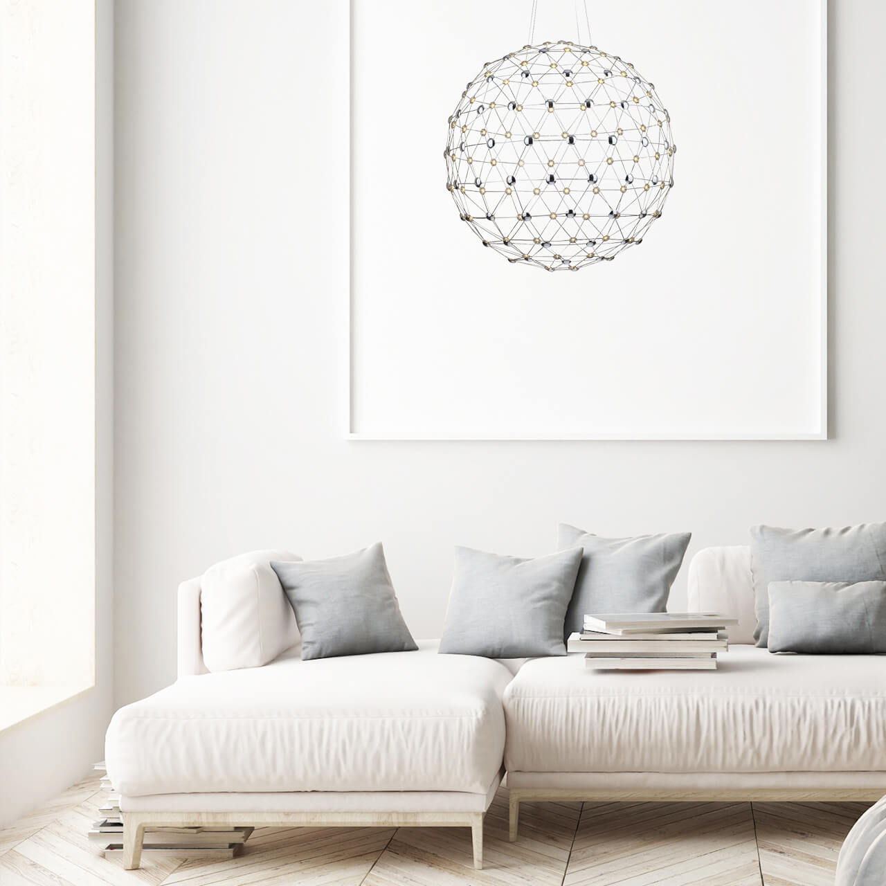 Подвесной светодиодный светильник Divinare 1610/02 SP-140 в #REGION_NAME_DECLINE_PP#