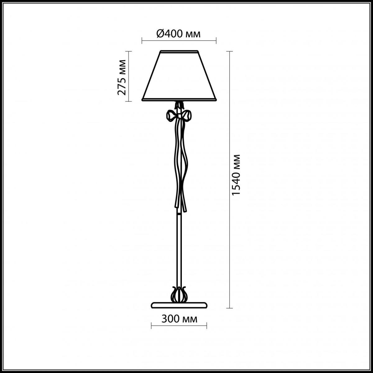 Торшер Odeon Light Esteli 2527/1F