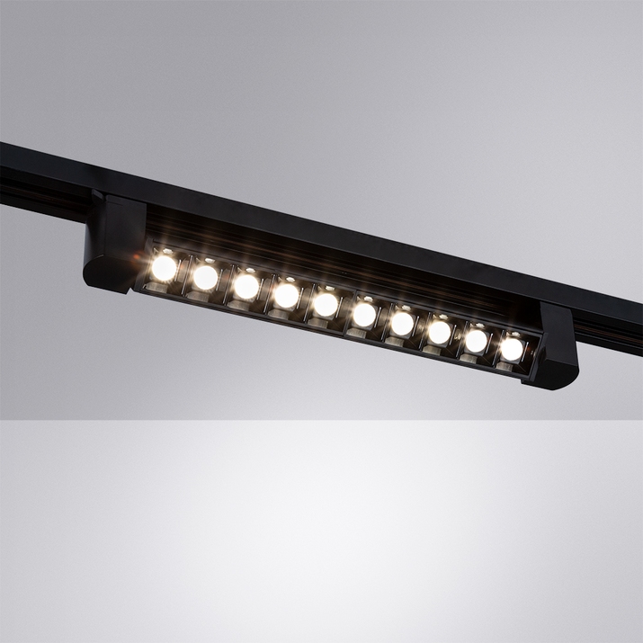Трековый светильник Arte Lamp Flash A4575PL-1BK