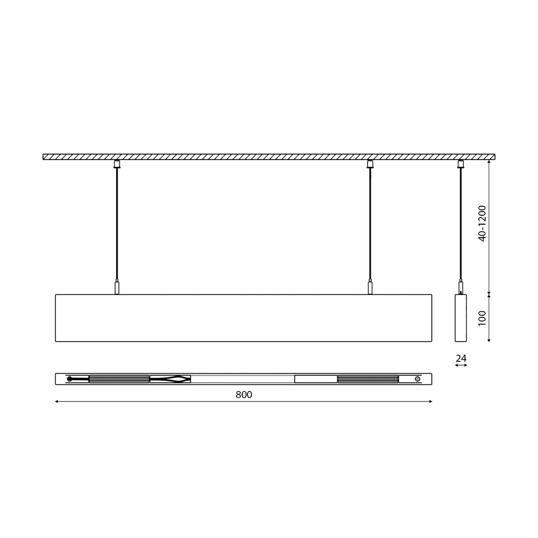 Подвесной светильник Lumker W20-OREHGR-80-10 004005