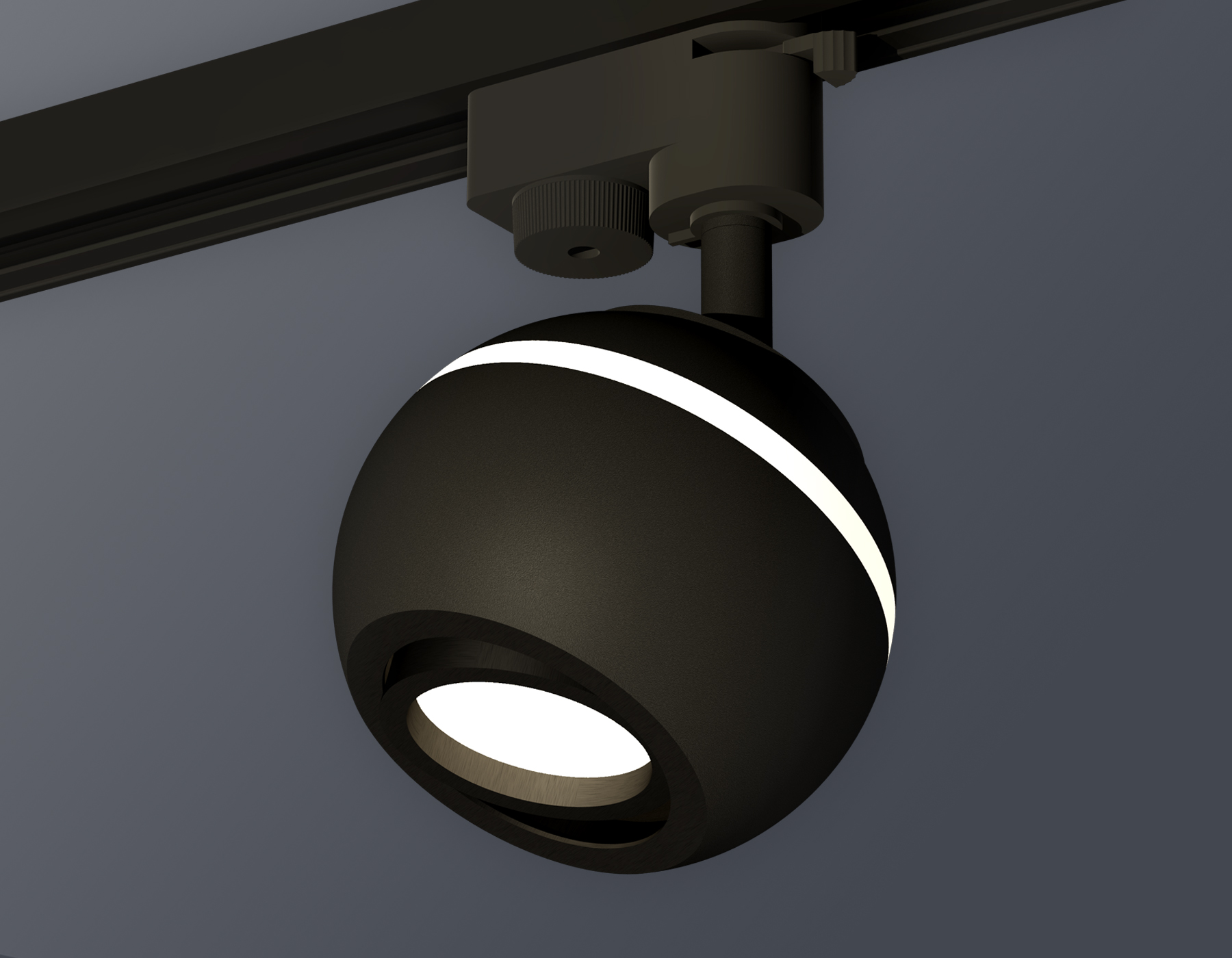 Трековый однофазный светильник с подсветкой Ambrella Light Track System XT1102021 (A2521, C1102, N7002)