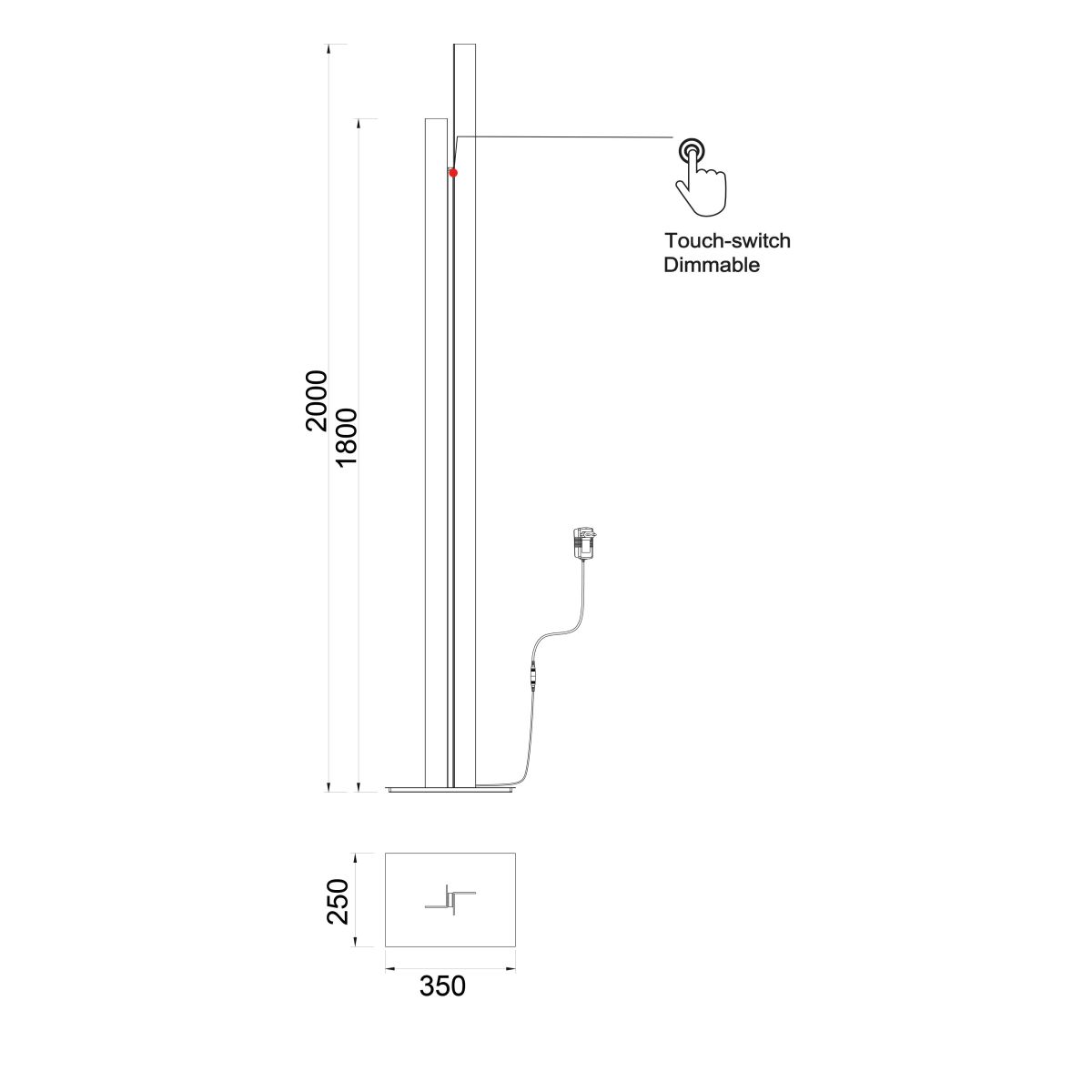 Торшер Mantra Manhattan 9193