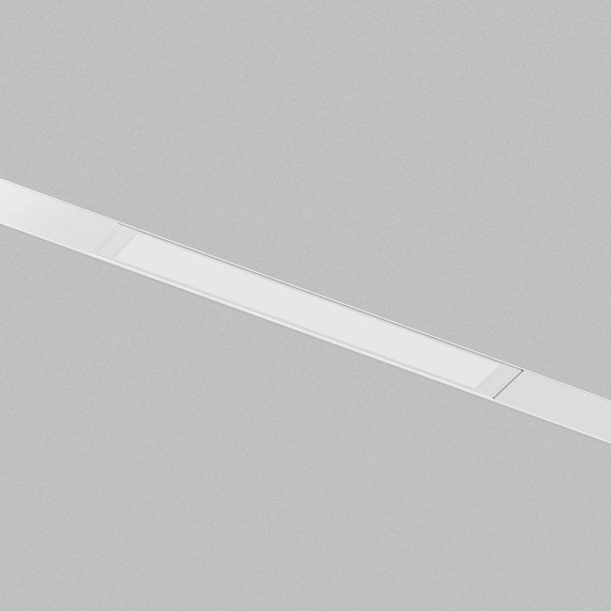 Трековый однофазный светильник Denkirs Simple Linear DK8203-WH