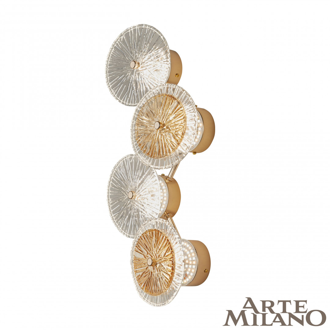 Настенный светильник Arte Milano 4.1252B.D250.H500.LED G