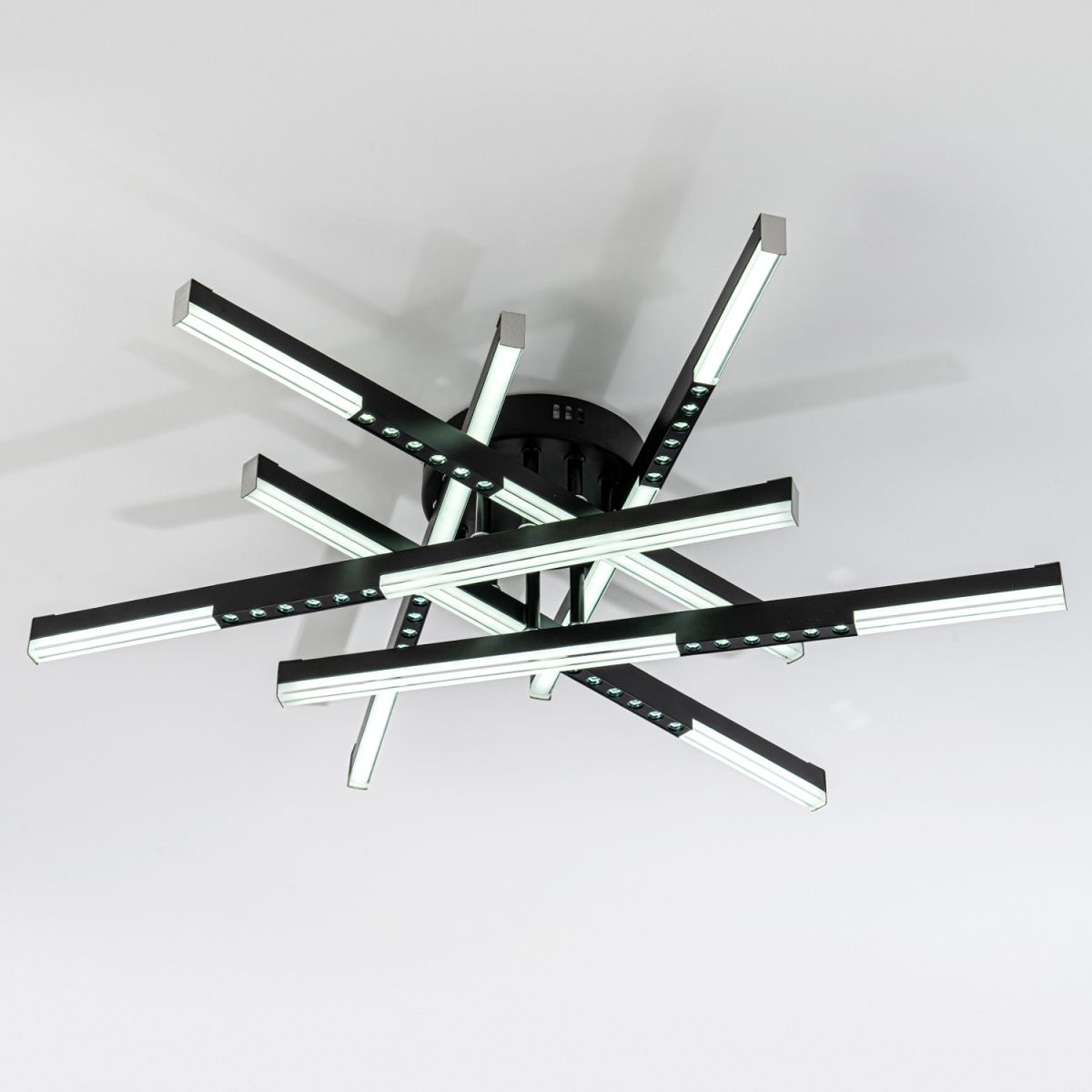 Потолочный светильник прямоугольный LED4U L5116-6 BK