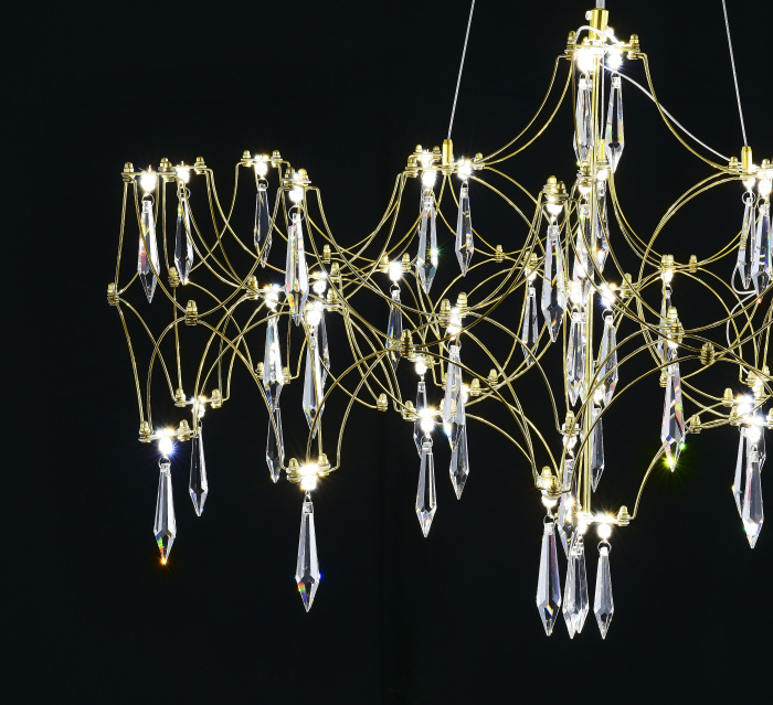 Подвесная люстра Myfar Ileria MR2653-57P-76AP