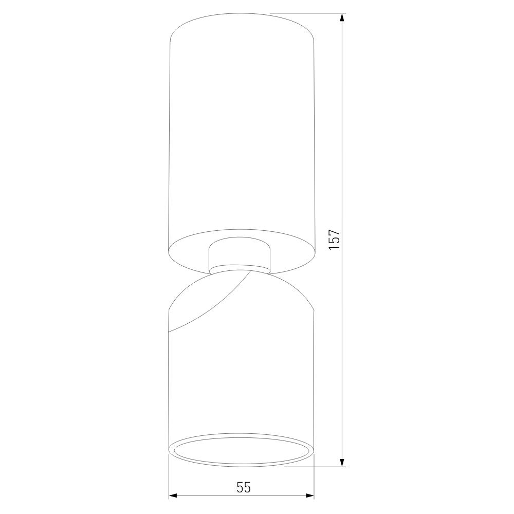 Накладной спот Elektrostandard Spot 4690389204302 25106/LED a066398