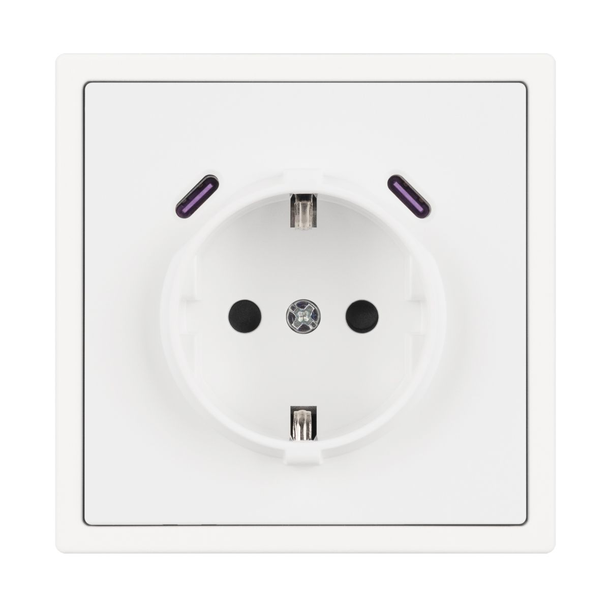 Механизм розетки с USB зарядкой Arlight SCT-NOBE-MUCC-SFPL-WH (230V, 16A) 061818