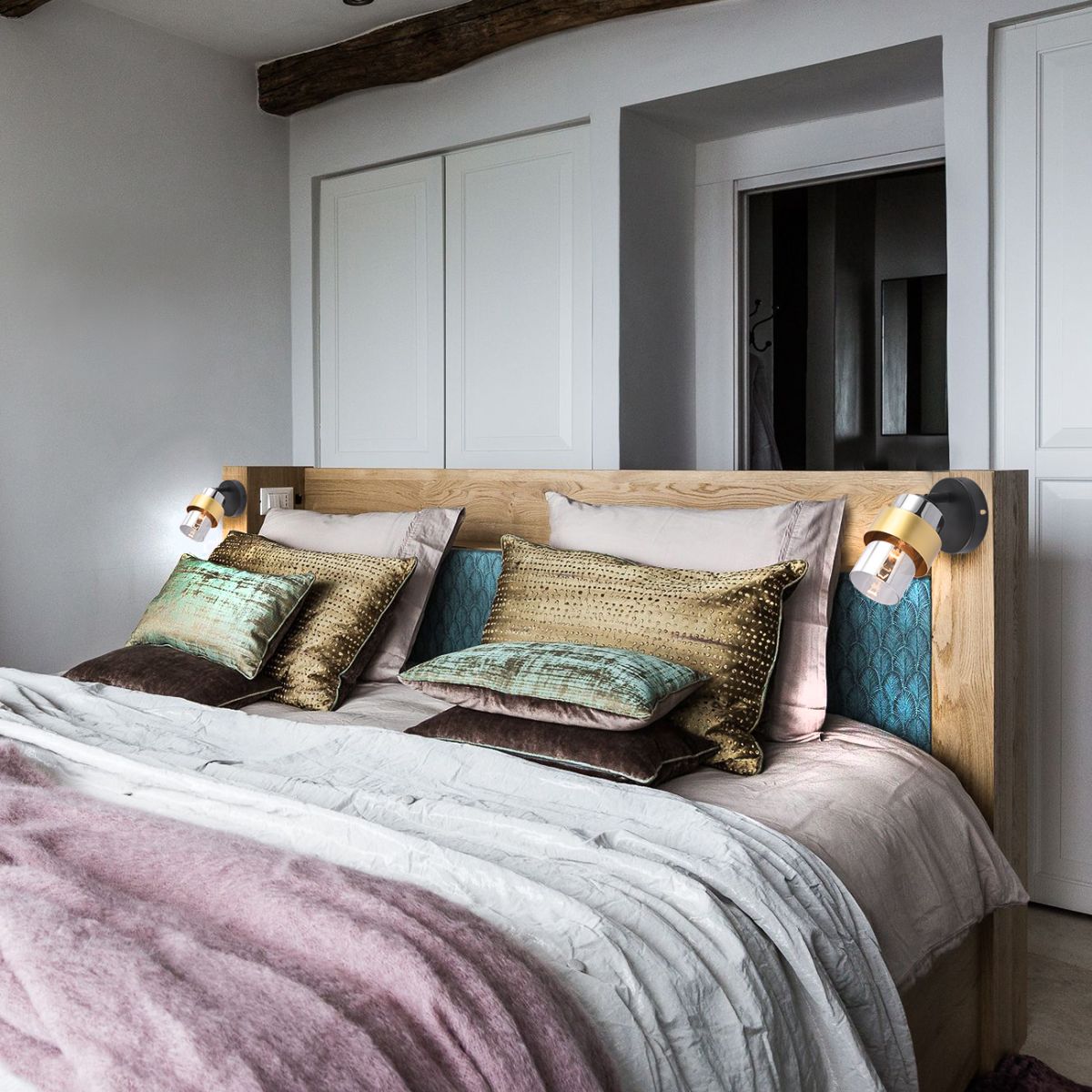 Спот настенный Escada 1169/1A Black/Gold