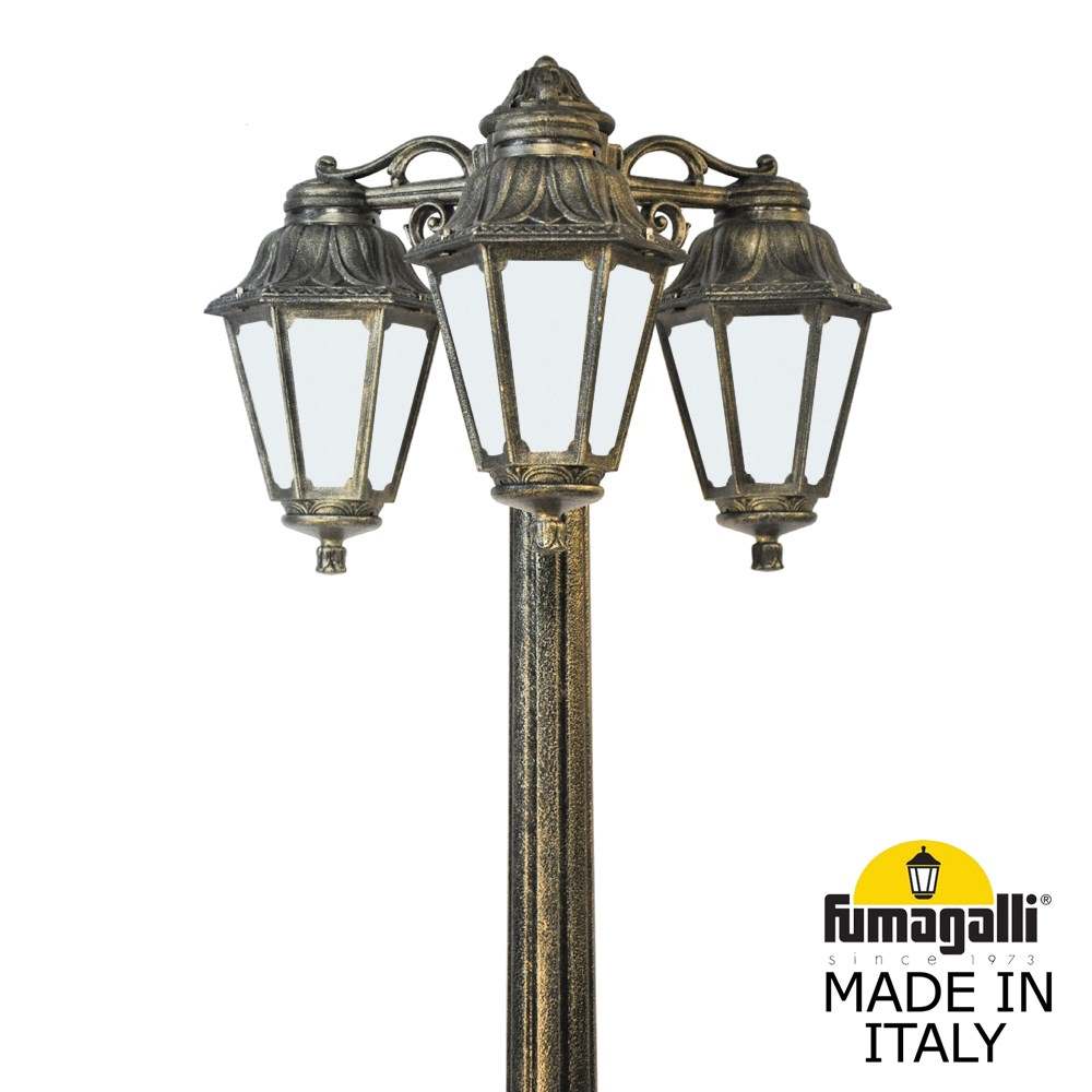Садово-парковый светильник Fumagalli RICU BISSO/ANNA 3L DN E22.157.S30.BYE27DN