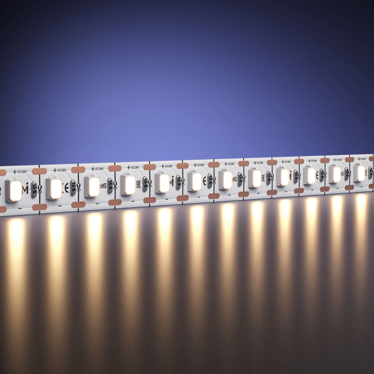 Светодиодная лента Maytoni Led Strip 24В 2835 10Вт/м 3000К 5м IP 20 201277