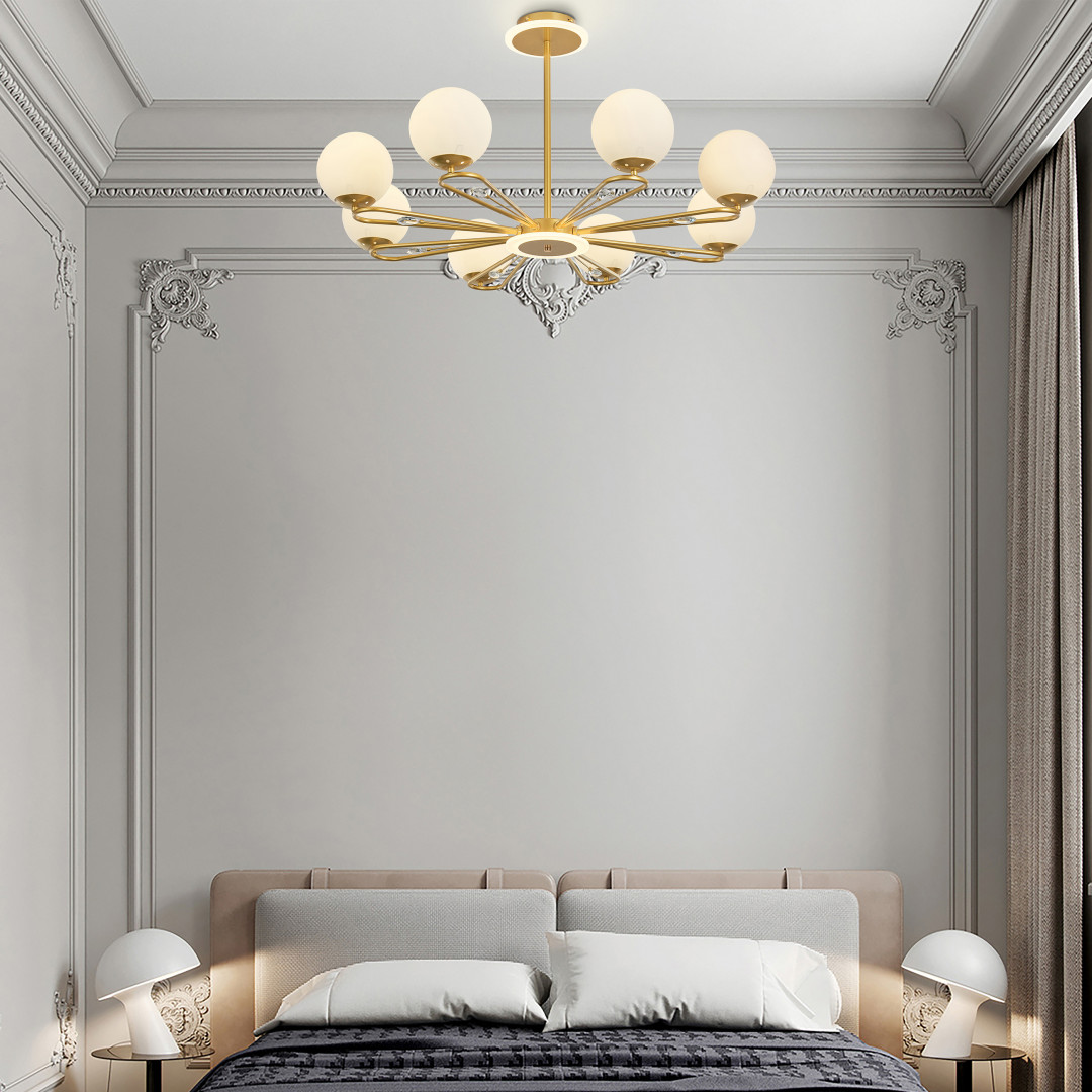 Люстра на штанге Arte Milano Neapolis 277138/8 GD