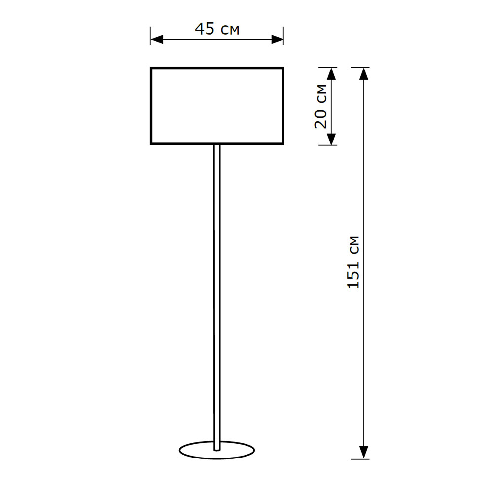 Торшер LightHall Nova LH052026