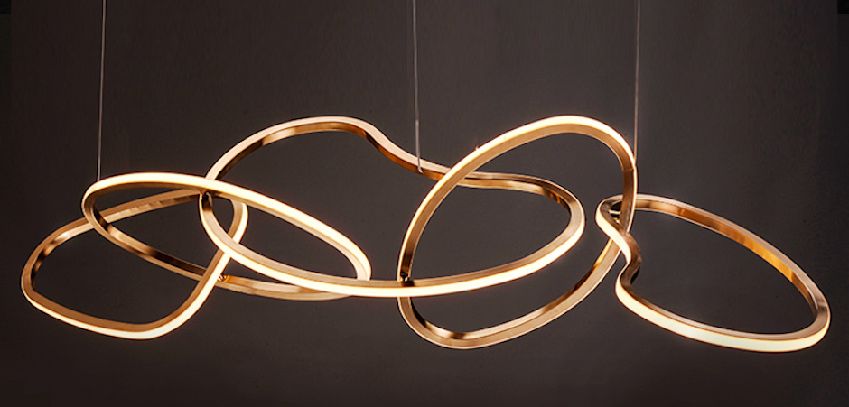Подвесной cветильник ImperiumLoft Ring Unfolded Hanging 156627-22