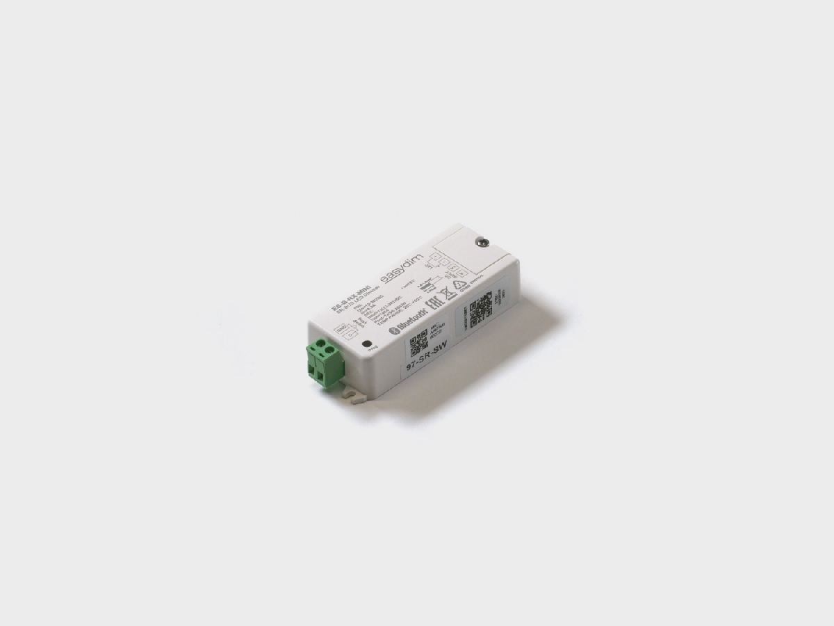 Приемник-контроллер одноканальный SWG ES-B-RX-MINI 12-36В RF+Bluetooth 00-00008775