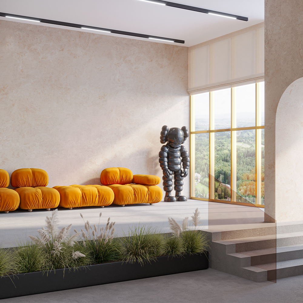 Трековый светильник Maytoni Technical Basis TR074-2-20W4K-B