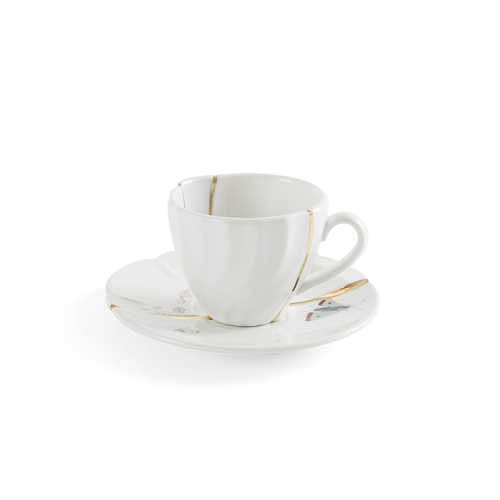 Кофейная пара Seletti Kintsugi 09642