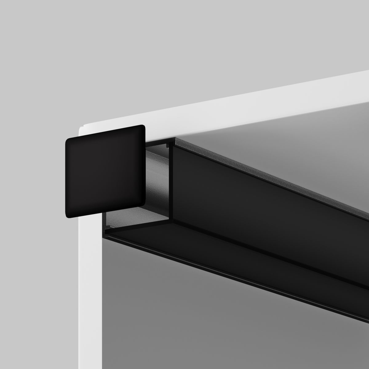 Комплект заглушек для профиля 16×16 2шт Maytoni Led Strip ALM-1616S-B-EC 642030