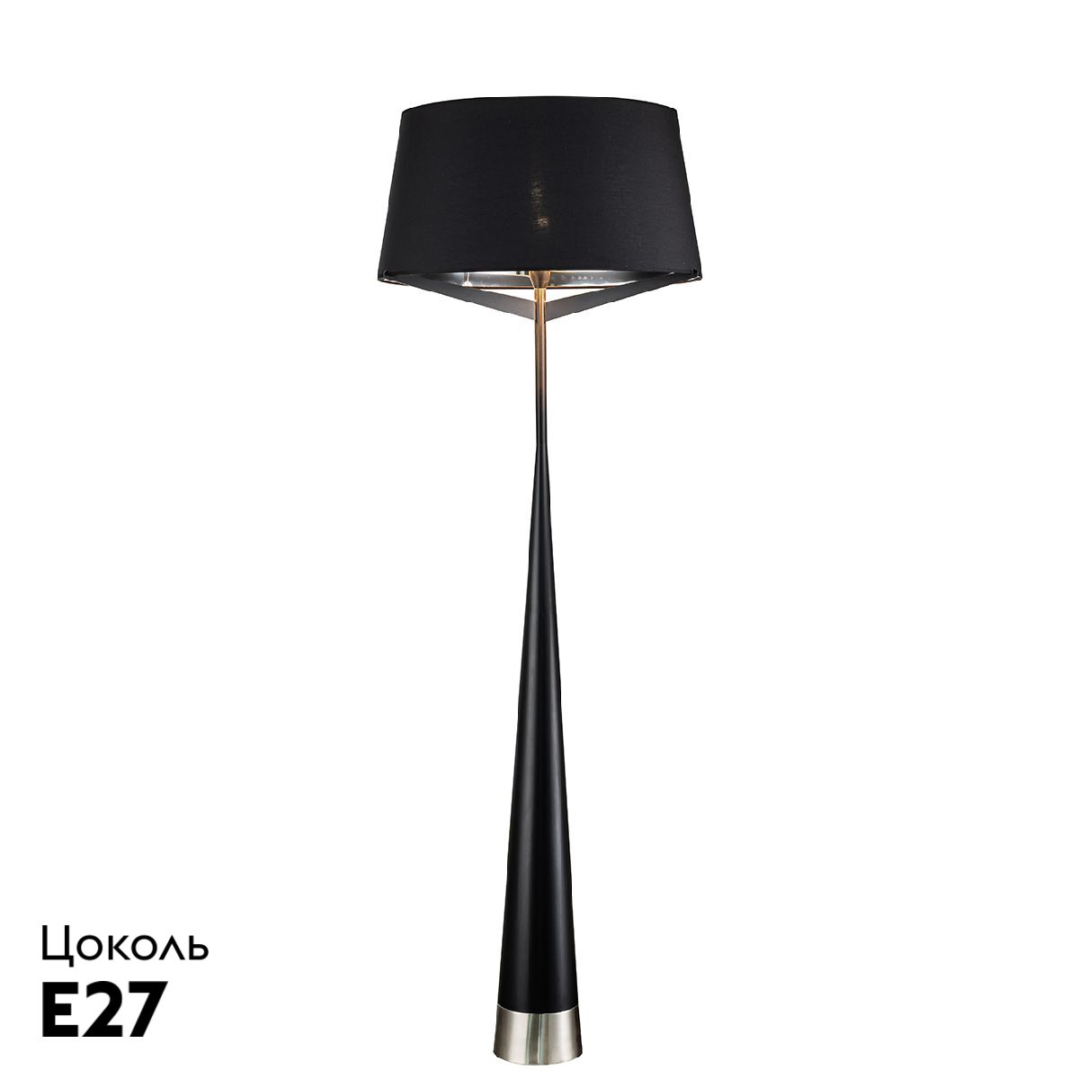 Торшер Indigo Maestria 11041/1F Black V000464