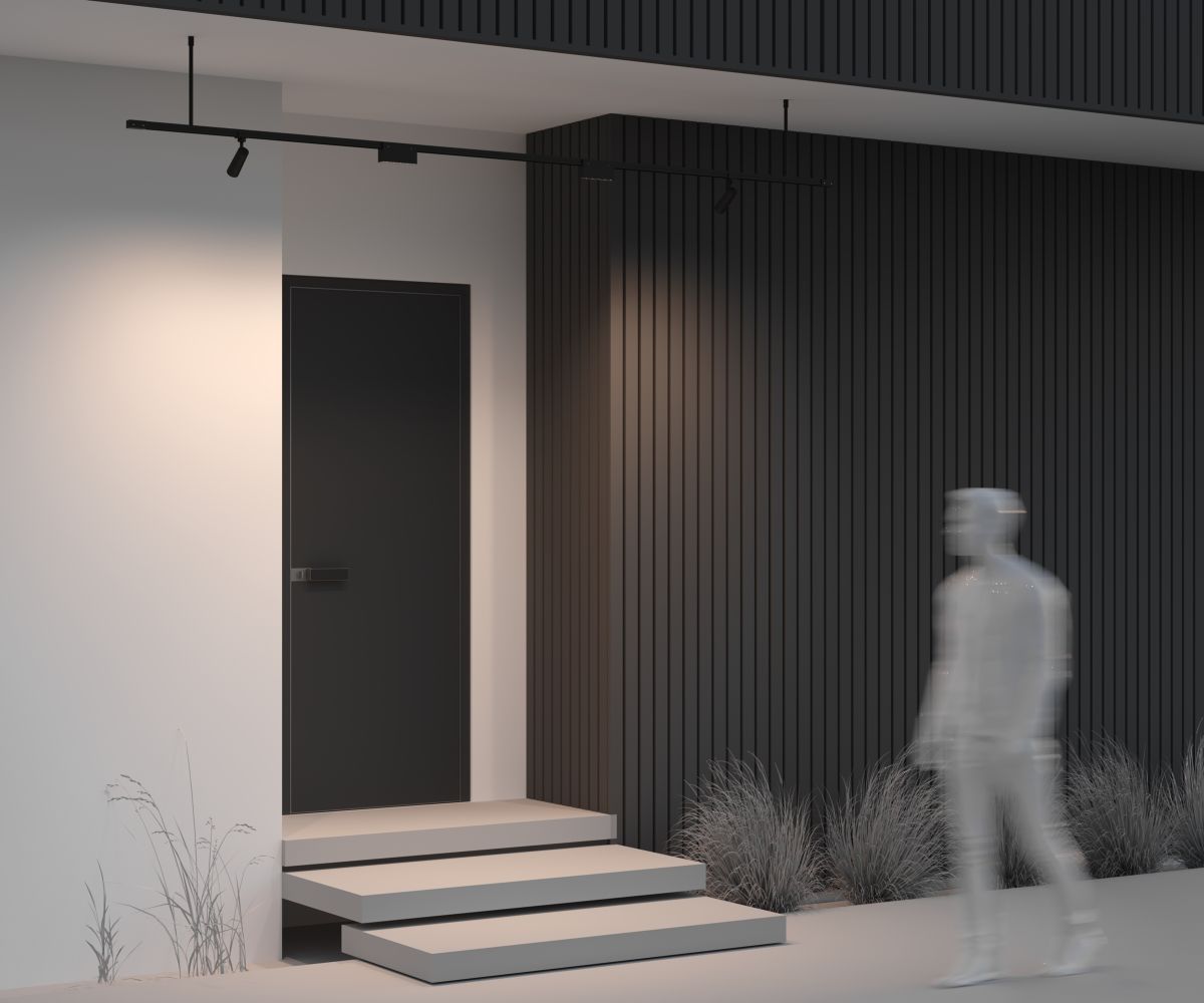 Жесткий подвес для уличной трековой системы Maytoni Elasity IP O-TR001-HL-B300