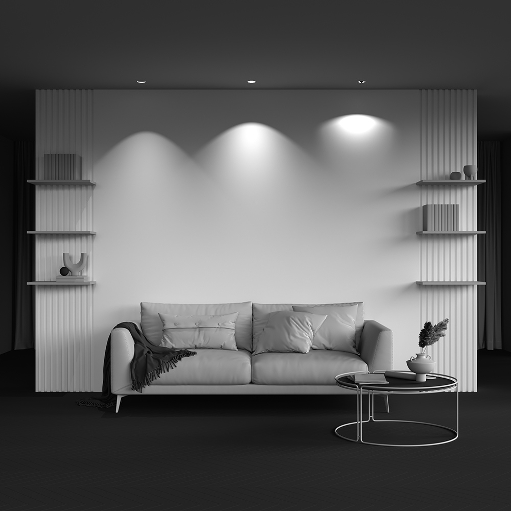 Встраиваемый светильник Maytoni Technical Focus LED mini DL127-8W4K-TRS-B
