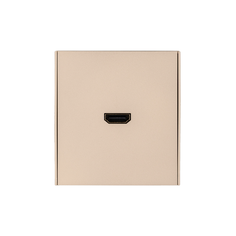 Розетка STRONG HDMI с/у шелк KRANZ KR-78-0730-8