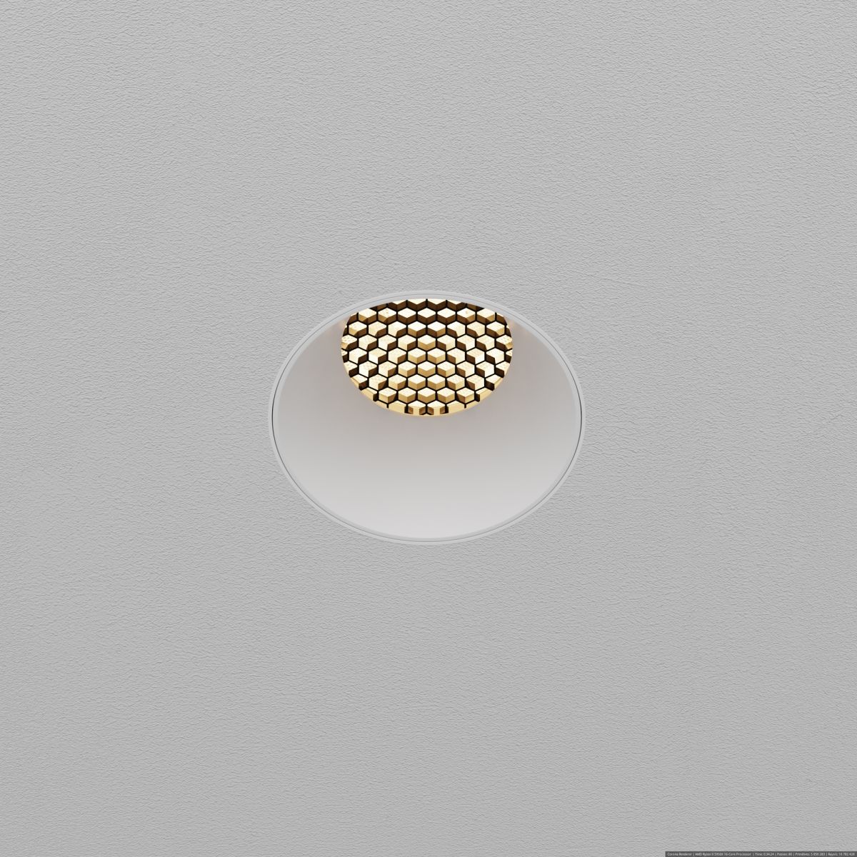 Встраиваемый светильник Maytoni Technical Dip DL119-10W-3K-TRS-W