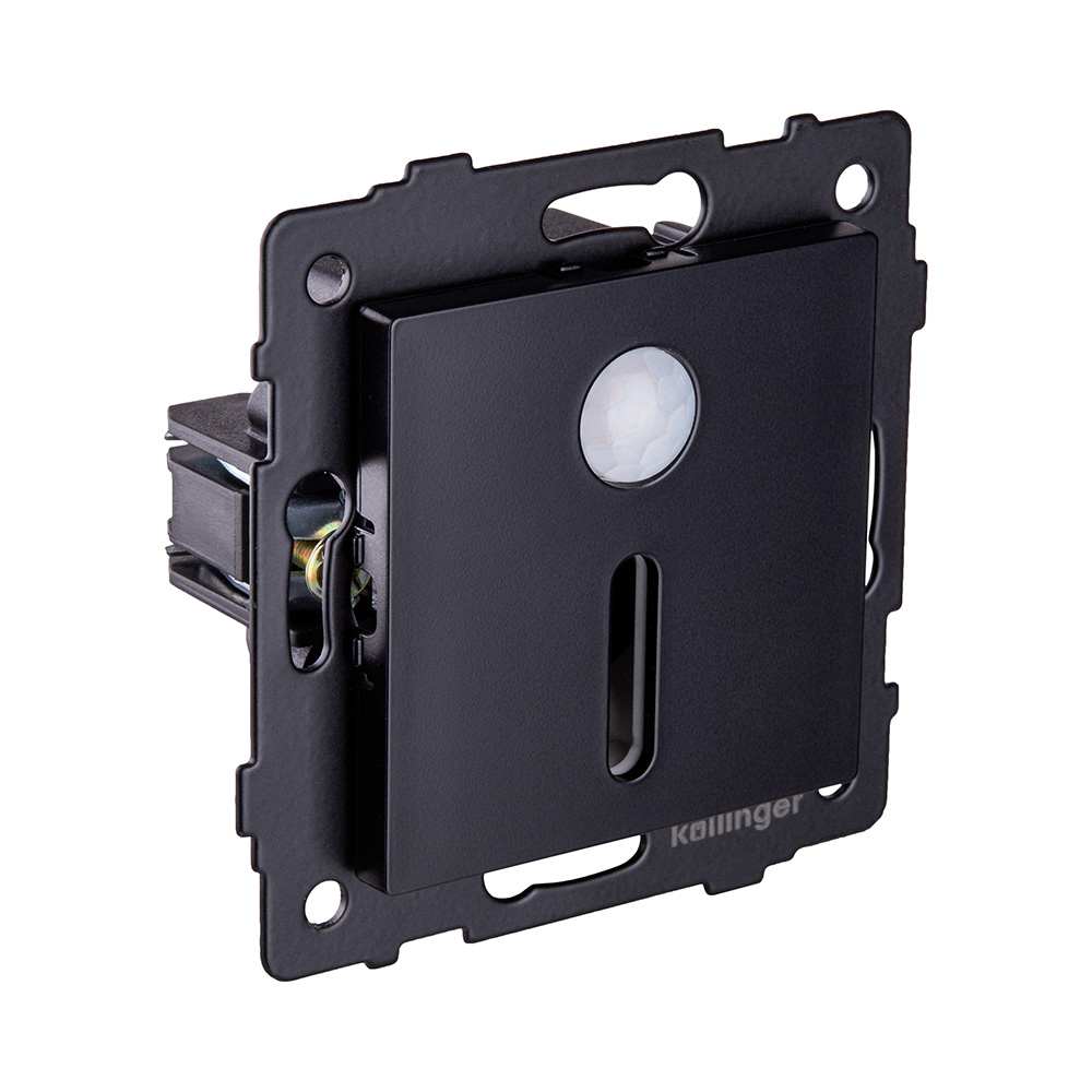 Подсветка лестницы с датчиком движения, точечный свет, черный Kollinger REA-045BK для Aspekt, Eleganz, Reflex