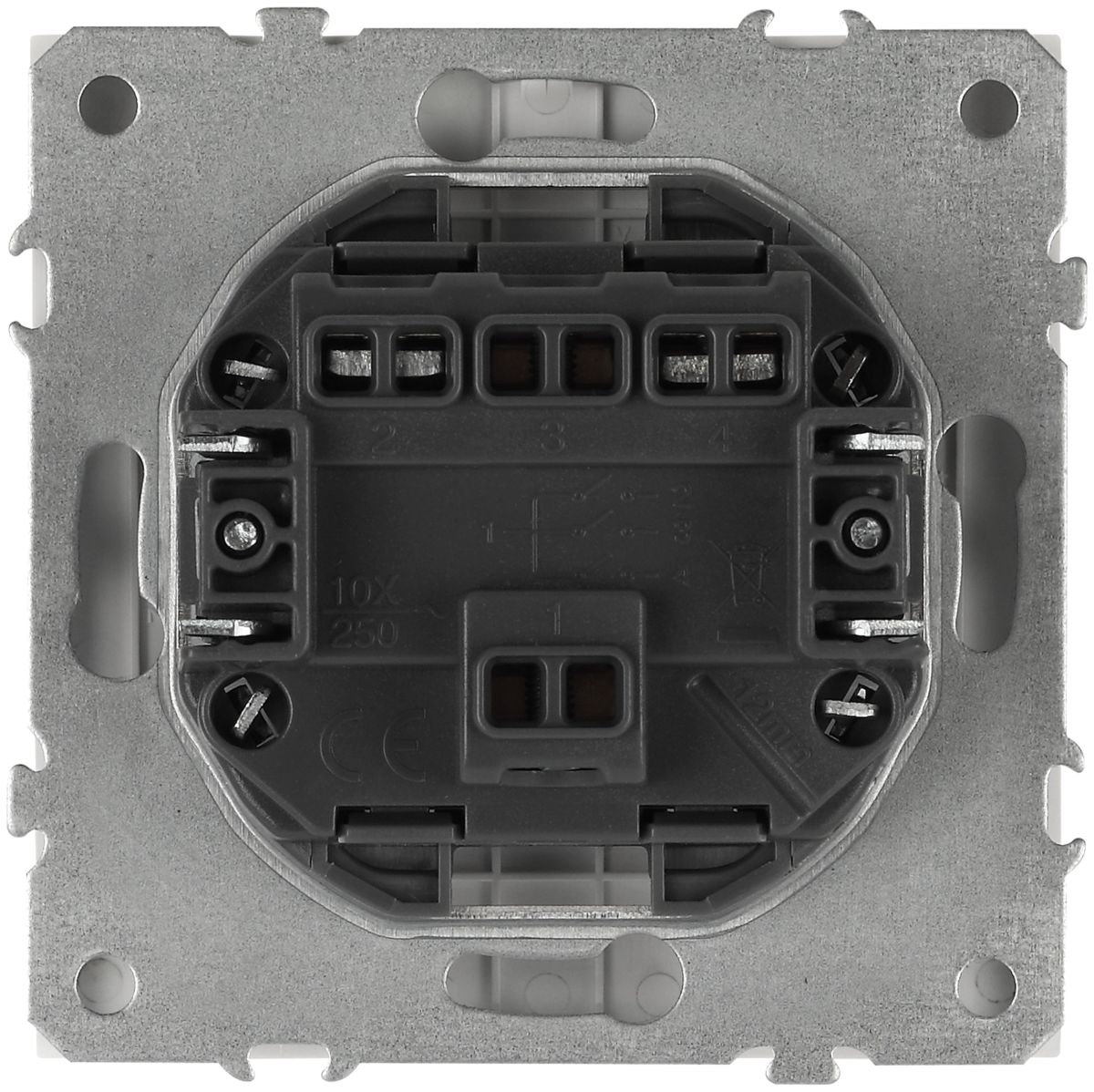 Выключатель ЭРА Galaxy 15-1107-01 тройной 10АХ-250В IP20 белый Б0070713