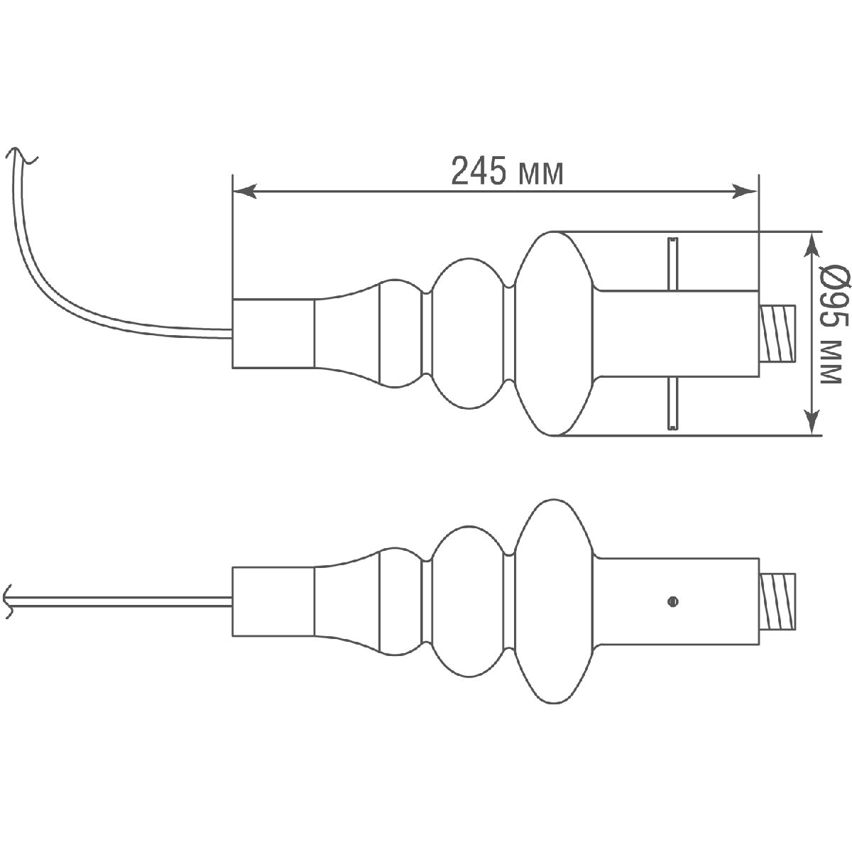 Подвесной светильник Donolux Cascata DL20751S2WBrClear