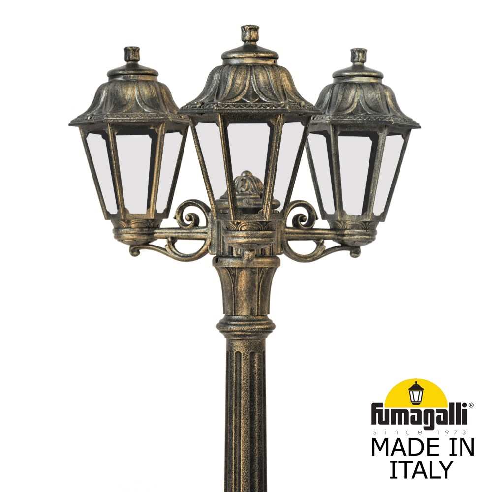 Садово-парковый светильник Fumagalli RICU BISSO/ANNA 3L E22.157.S30.BXE27