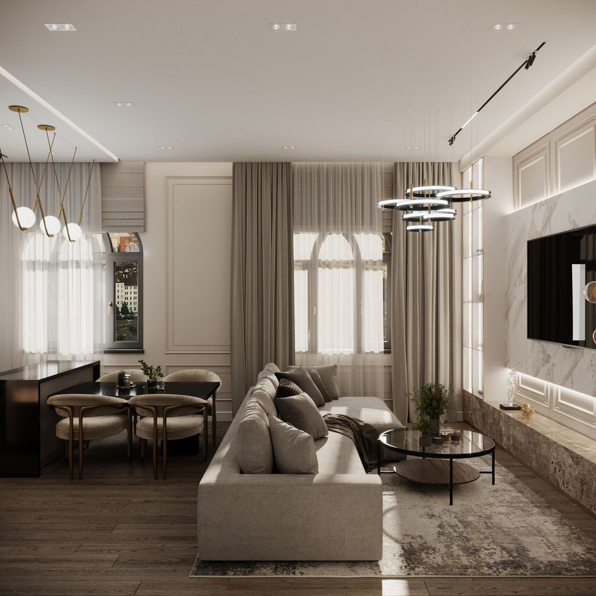 Трековый магнитный светильник Hesby Lighting ElDeko HSBL_0150