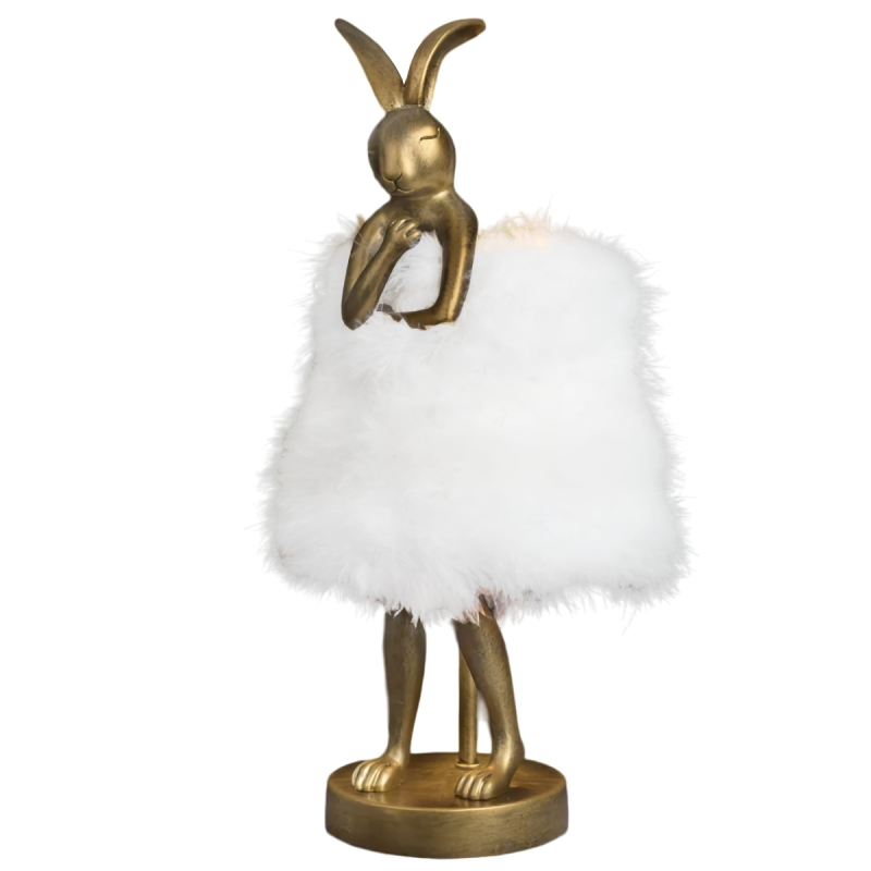 Настольная лампа Loft IT Lapine 10315/A White fluff