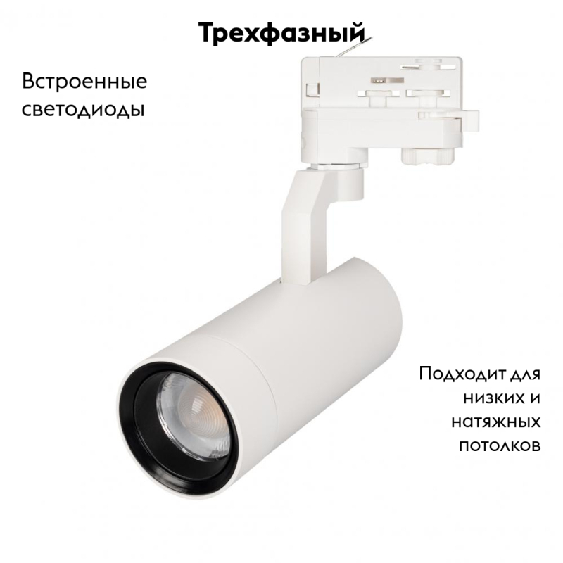 Трековый светильник Arlight GELIOS 031216