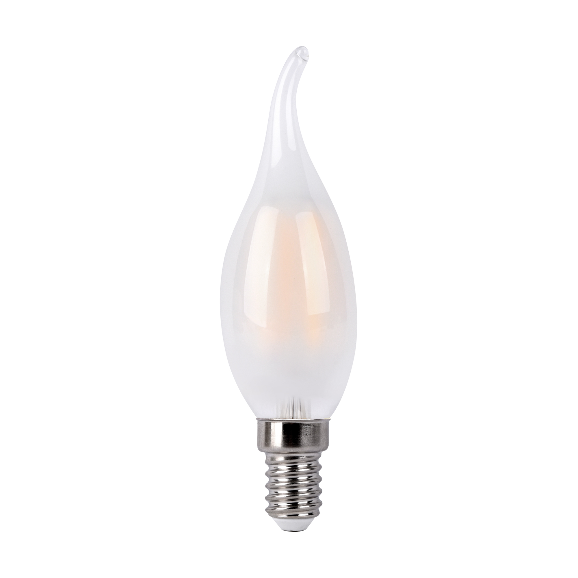 Светодиодная лампа Elektrostandard E14 7W 4200K свеча на ветру 4690389041426
