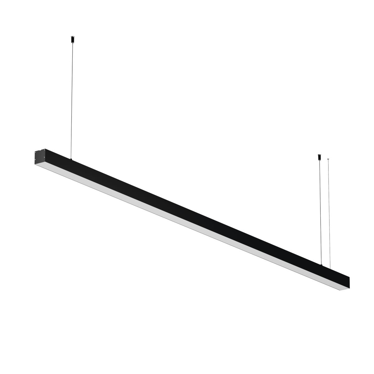 Линейный подвесной светильник Maytoni Technical 3000K 50x50 (Черный, 2 м) LL312031