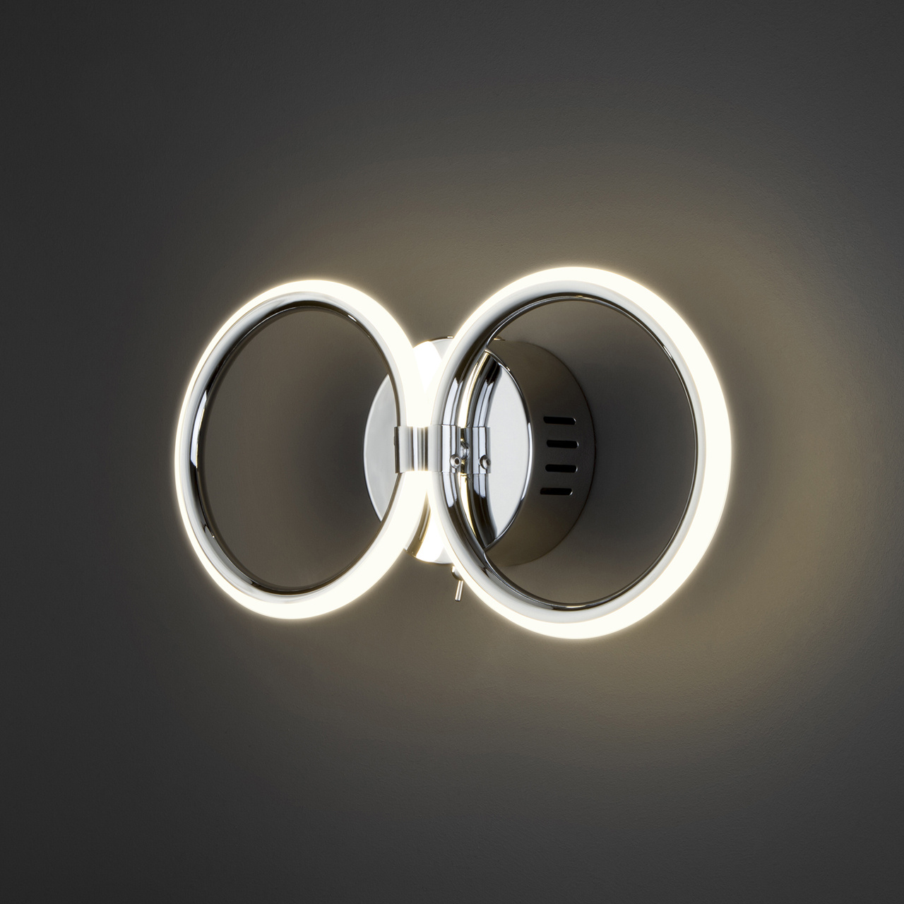 Настенный светодиодный светильник Eurosvet Comfy 90146/2 хром