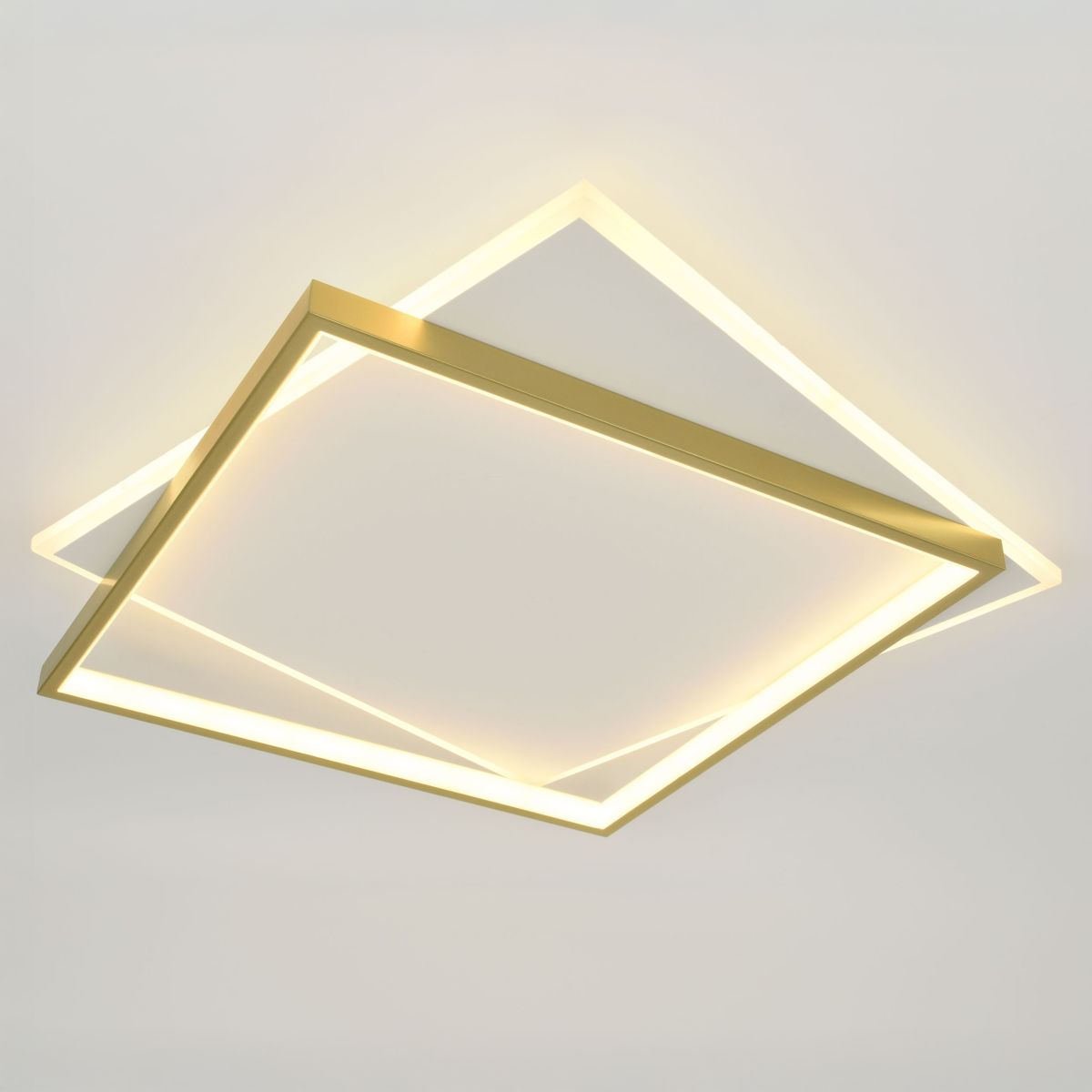 Потолочный светильник Эра Модерн Lima CLL-1-82 3K-6,5K RC WH+GD