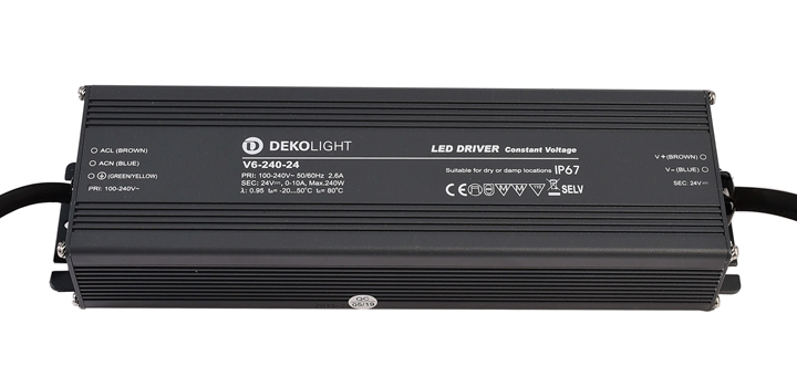 Блок питания Deko-Light 240Вт 100-240В IP67 872089