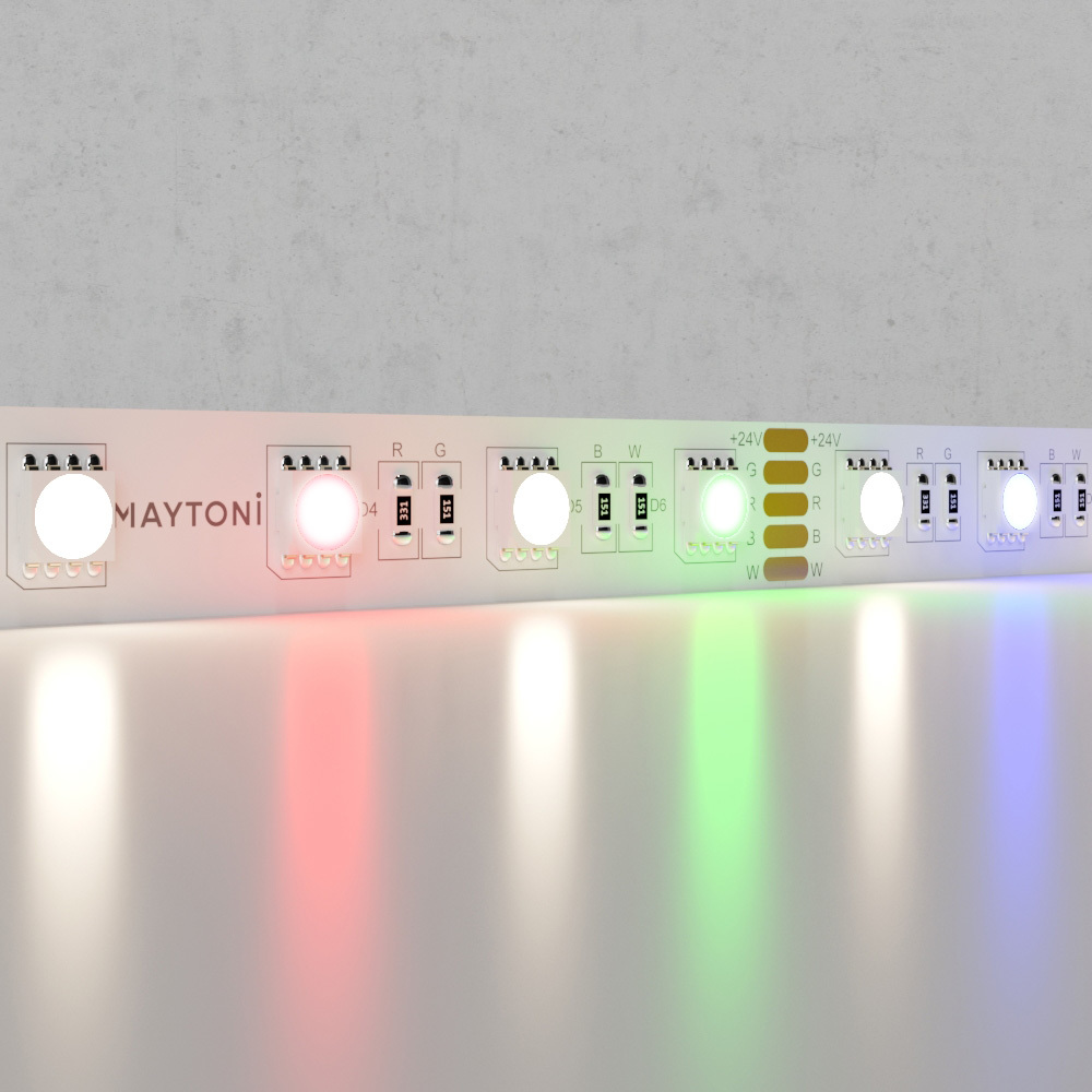 Светодиодная лента Maytoni Technical 24В 5050 19,2Вт/м RGBW 4000K IP20 10180