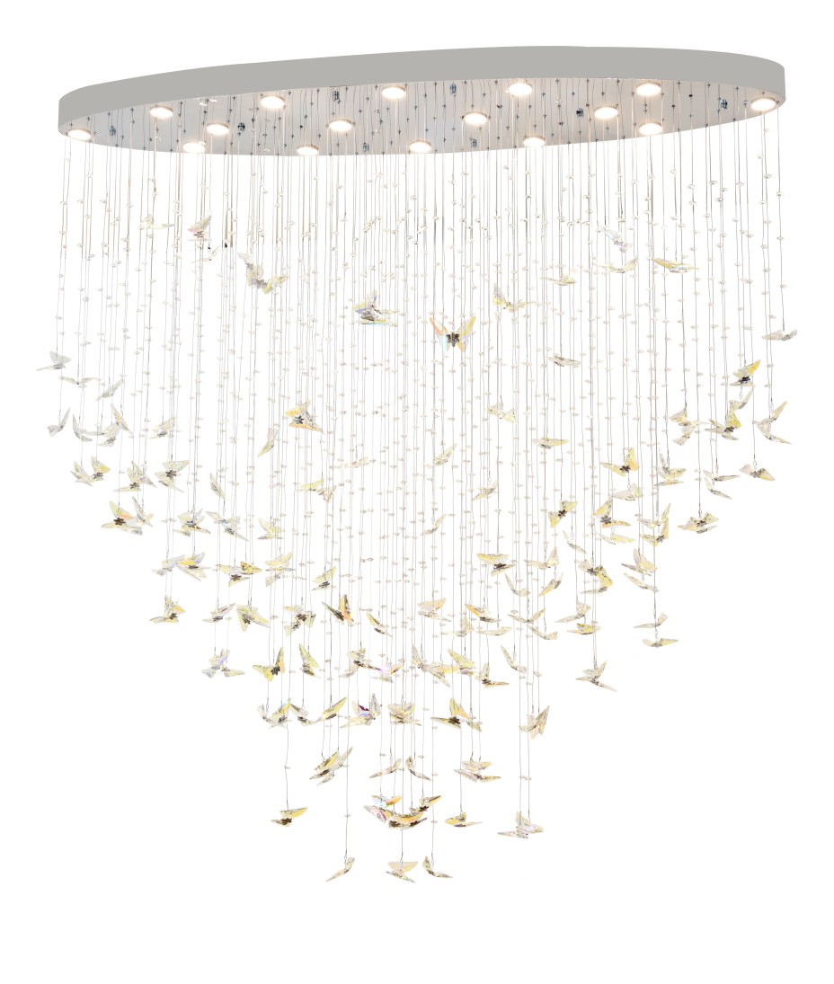 Подвесная люстра Stilfort Кристал Флайт 2201/09/16PL