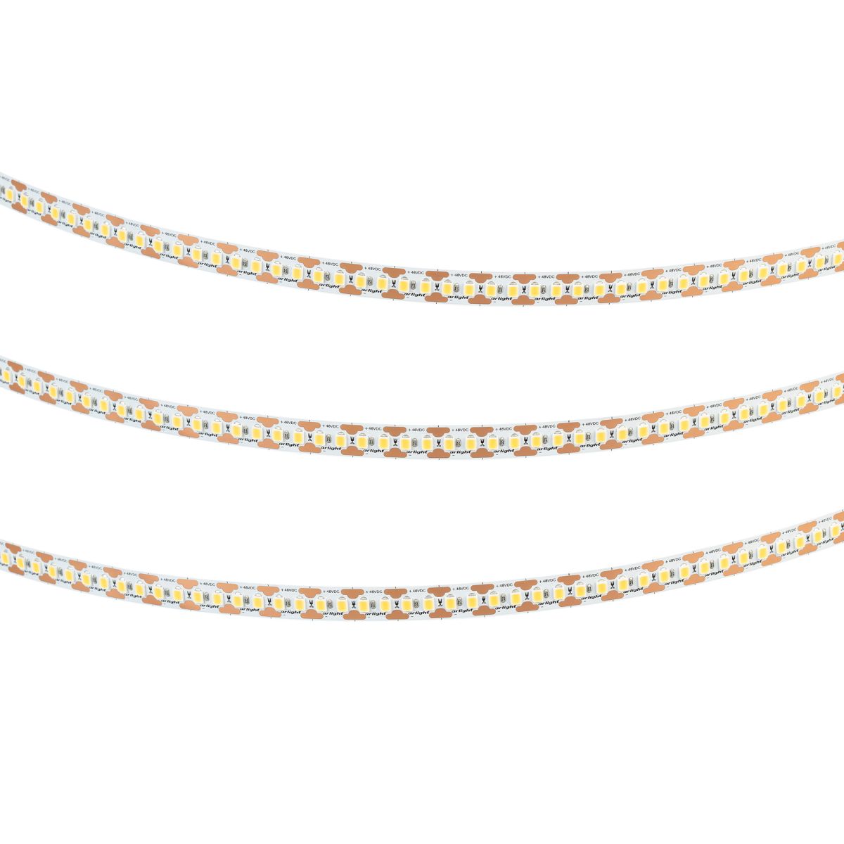 Светодиодная лента Arlight UL-A180-10mm 48V White6000-CX2 (19 W/m, IP20, 10m) 063794