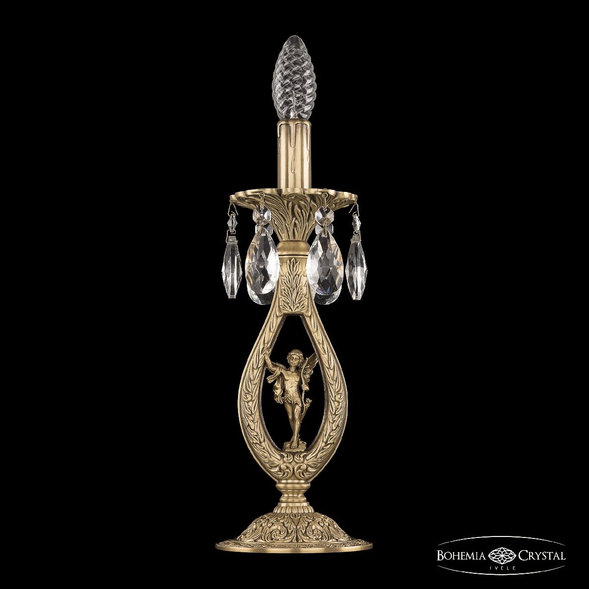 Настольная лампа Bohemia Ivele Crystal 72400L/1-33 FP FA4S