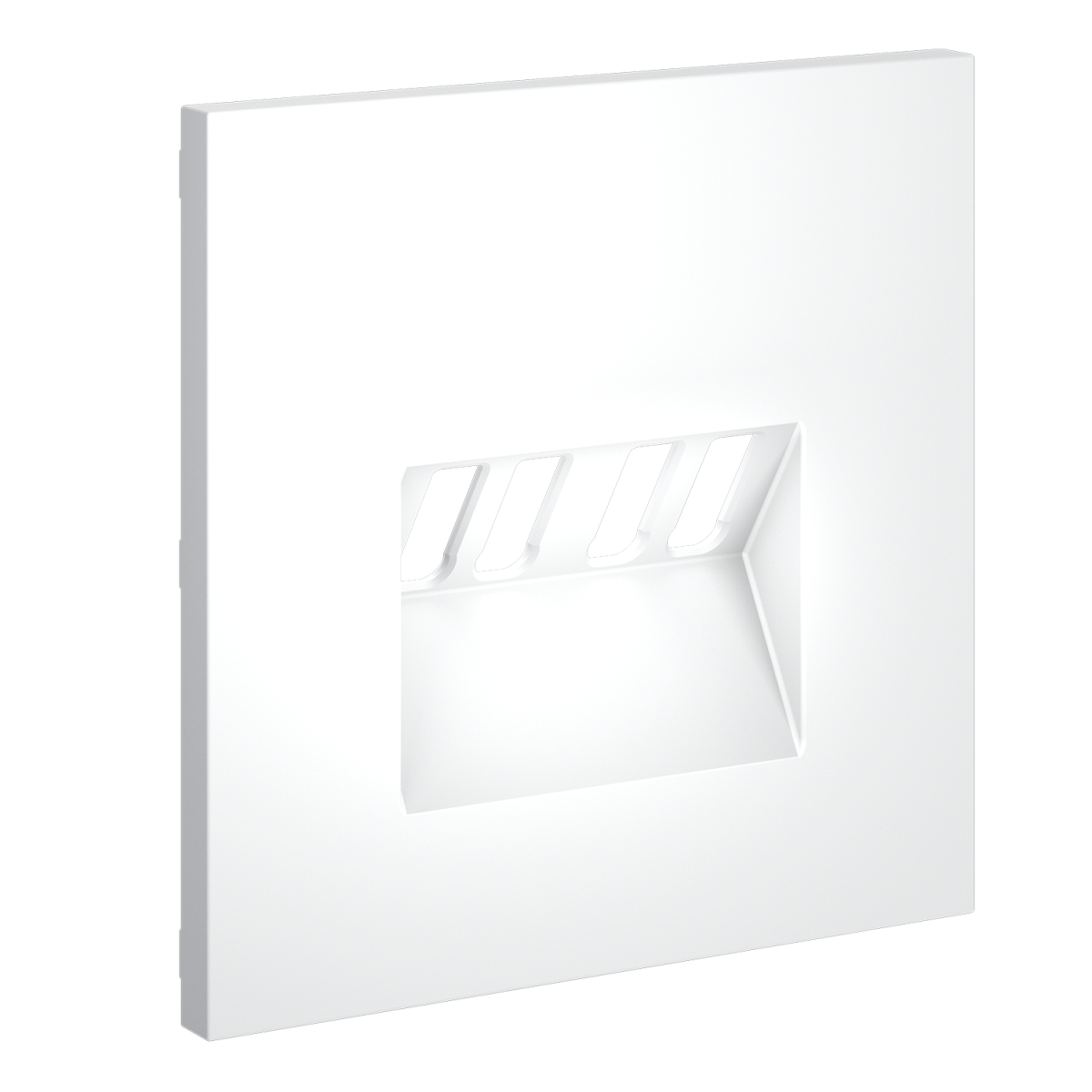 Накладка для розетки акустической 4-местной  Voltum S70 (белый матовый) VLS001502